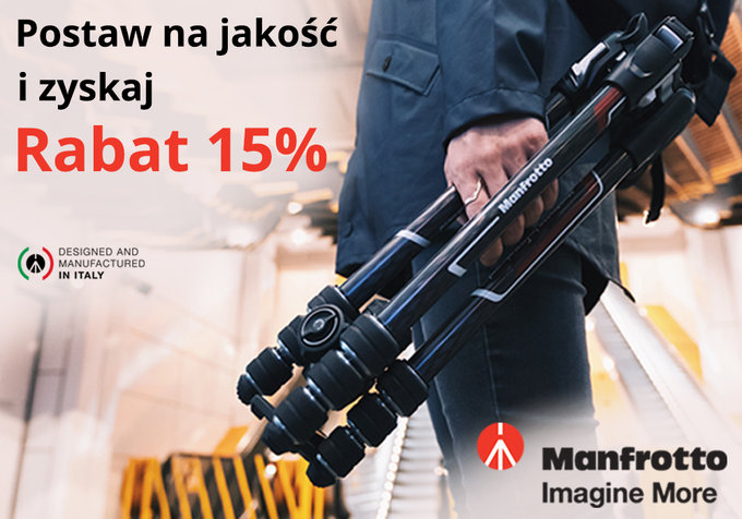 Wakacyjna promocja Manfrotto