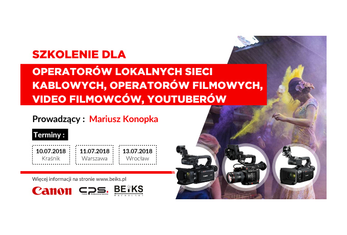 BEiKS - w lipcu trzy szkolenia dla filmowców BEiKS - w lipcu trzy szkolenia dla filmowców
