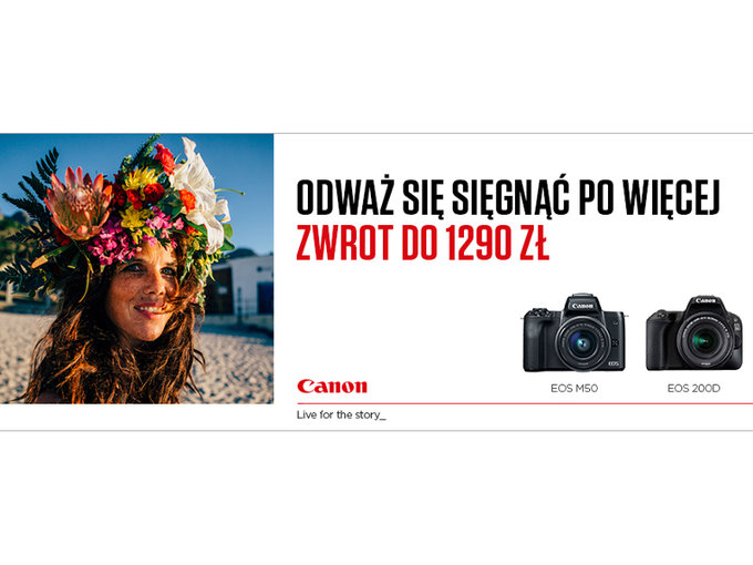 Canon - przeduona promocja cashback