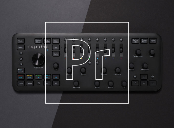 Loupedeck+ z obsug Adobe Premiere Pro CC