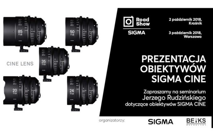 O obiektywach Sigma CINE w BEiKS