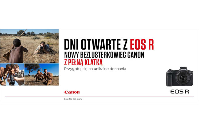 Canon zaprasza na dni otwarte z EOS R