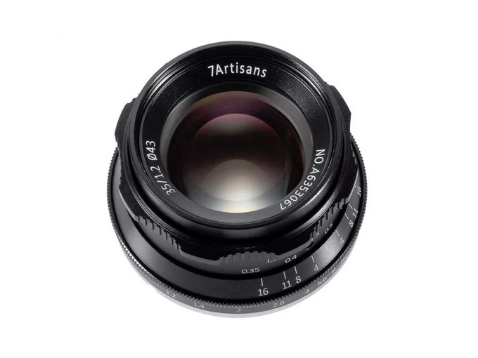 7Artisans 35 mm f/1.2 dla Mikro Cztery Trzecie