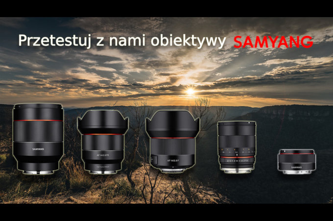 Mona przetestowa obiektywy Samyanga