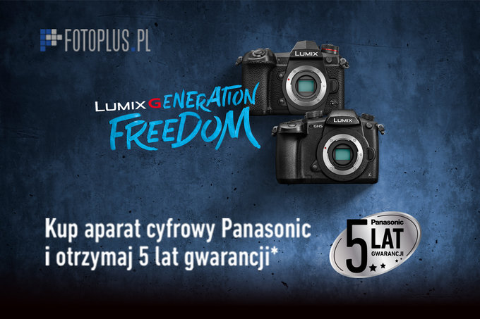 Panasonic - 5 lat gwarancji na wybrane aparaty Lumix