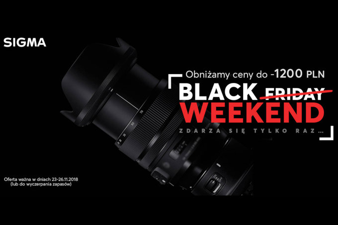 Black Weekend z mark Sigma