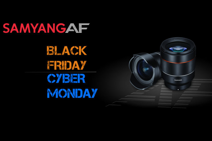 Black Friday i Cyber Monday z obiektywami Samyang