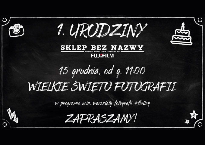 Wonder Photo Shop wituje urodziny - zaprasza na warsztaty i wystaw