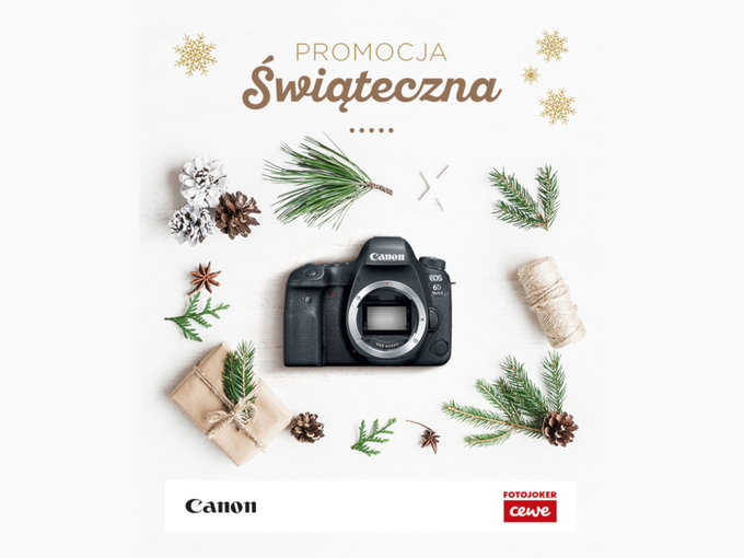 CEWE Fotojoker - witeczna promocja na aparaty Canona