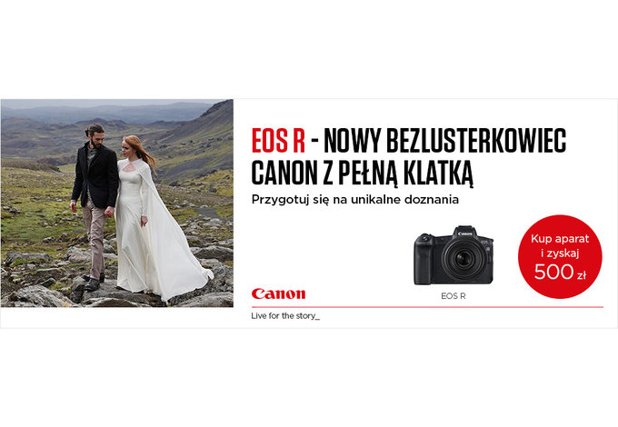 Canon - voucher na kurs fotograficzny przy zakupie EOS R