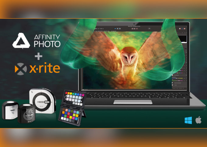 Promocja X-Rite - pena wersja Affinity Photo przy zakupie wybranych produktw