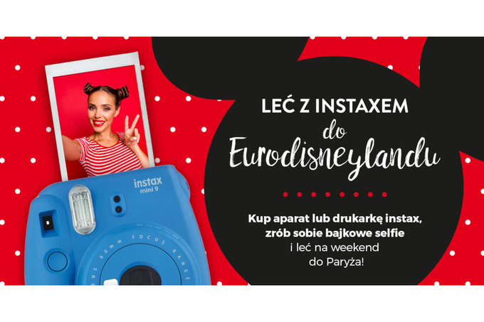 Z instaxem do Eurodisneylandu - konkurs na najlepsze selfie