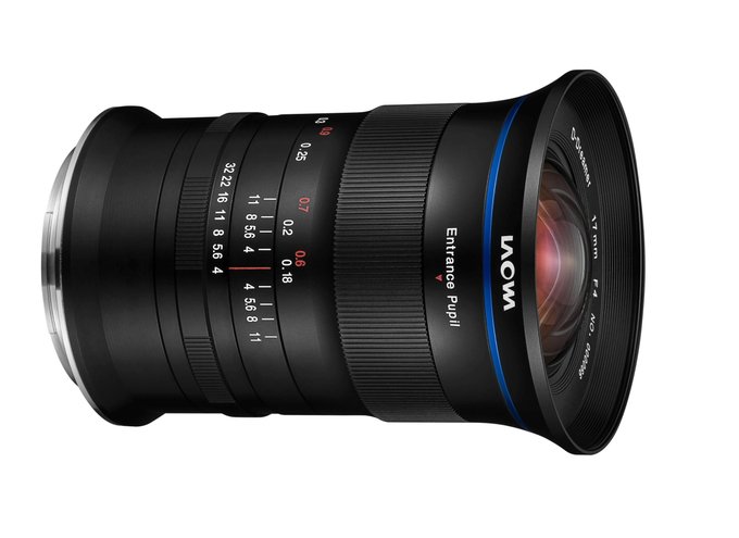 Laowa 17 mm f/4 GFX Zero-D