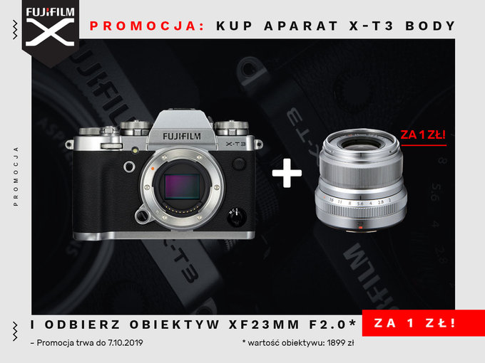 Nowa promocja Fujifilm - obiektyw za zotwk