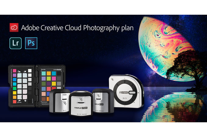 Roczny plan Adobe Creative Cloud przy zakupie produktw X-Rite