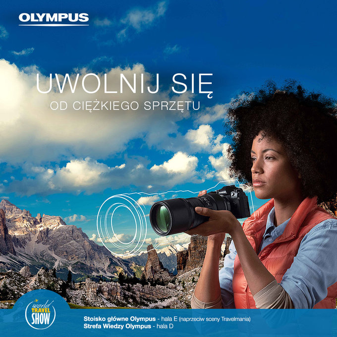 OLYMPUS na World Travel Show 2019