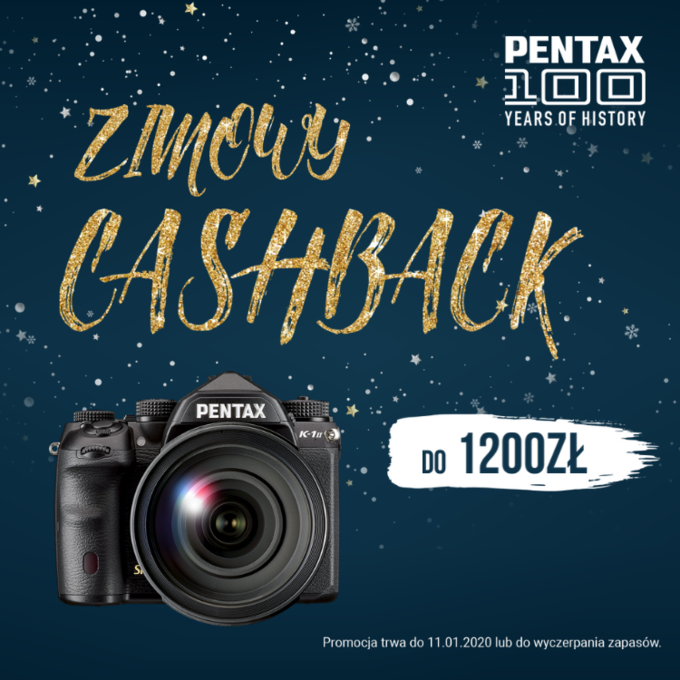 Zimowy cashback Pentax