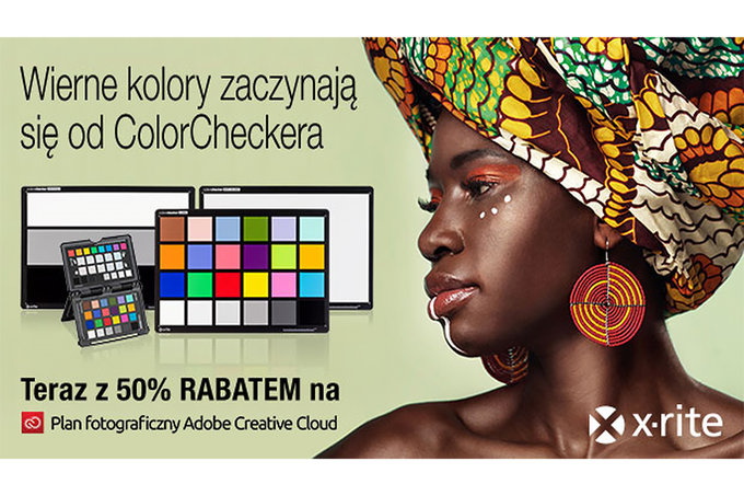 Promocja X-Rite ADOBE Rabat 50 procent