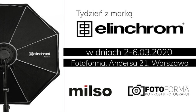 Tydzie z ELINCHROM w salonie FOTOFORMA w Warszawie