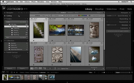 Adobe Lightroom 3 Beta