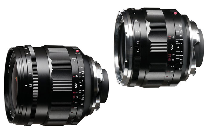 Voigtlander 21 mm f/1.4 VM i 35 mm f/1.2 VM