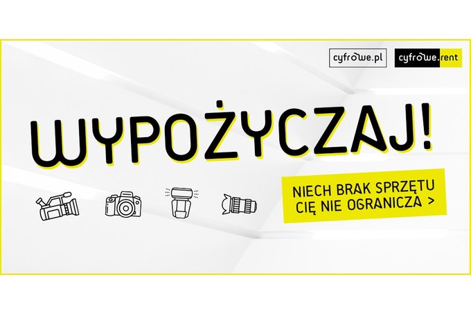 Cyfrowe.pl uruchomio wysykow wypoyczalni sprztu foto-video