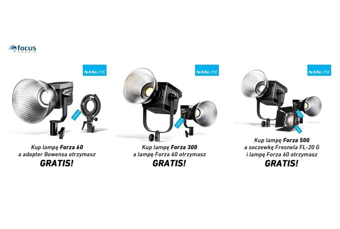 Promocja na lampy Nanite Forza