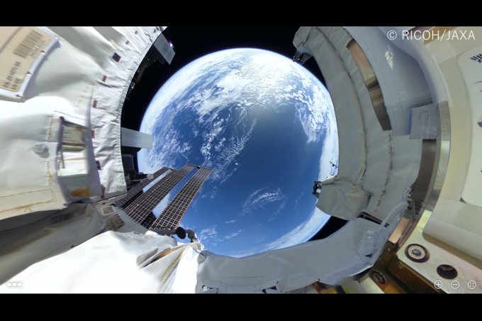 Firmy Ricoh i JAXA opublikoway 360-stopniowe zdjcia z kosmosu