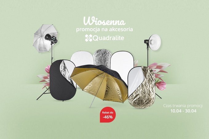 Wiosenna Promocja na Akcesoria Quadralite Wiosenna Promocja na Akcesoria Quadralite