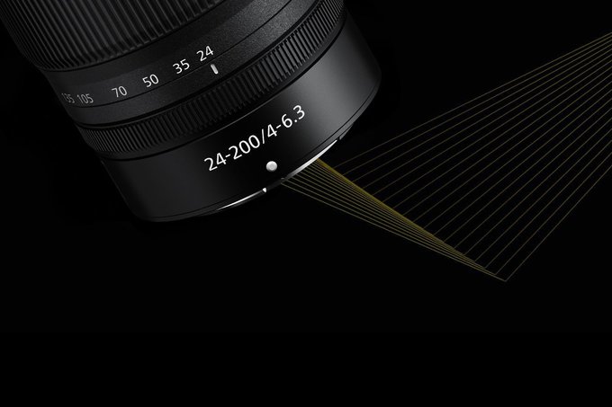Obiektyw Nikkor Z 24-200 mm f/4-6.3 VR opniony