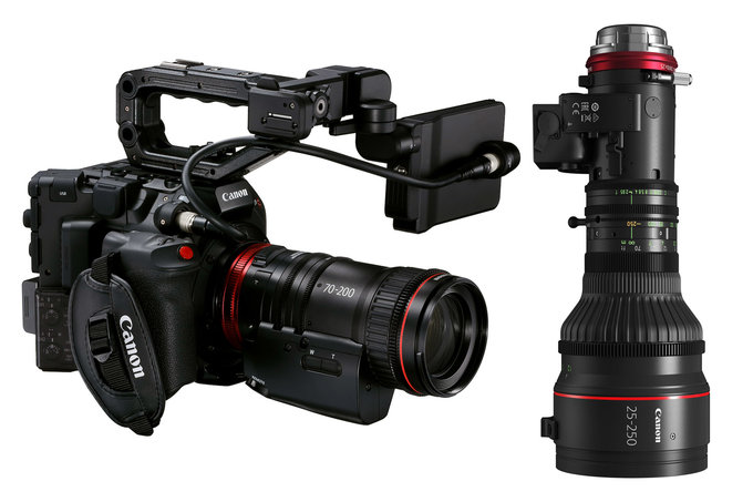 Canon EOS C300 Mark III oraz obiektyw CN10X25 IAS S