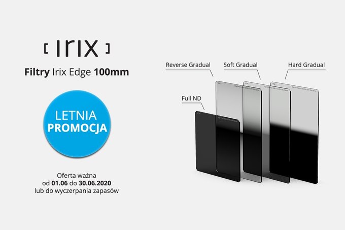 Letnia promocja na filtry Irix Edge