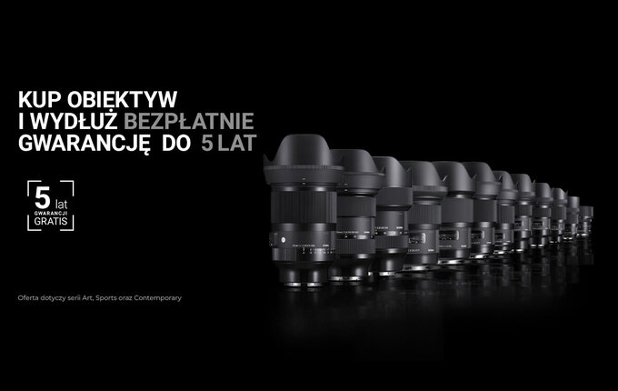 SIGMA przed�u�a akcj� promocyjn� „5 lat gwarancji bezp�atnie”