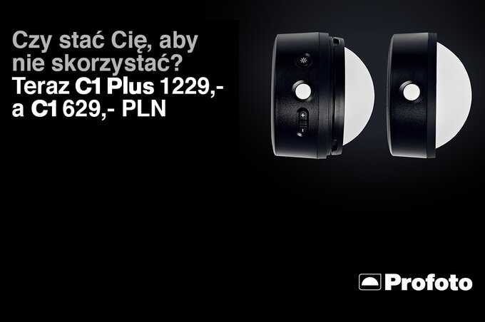Profoto C1 i C1 Plus teraz w nowych, niszych cenach