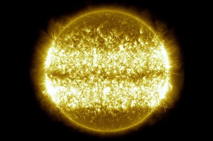 10 lat aktywno�ci s�onecznej - timelapse