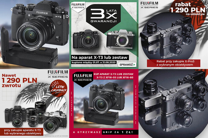 Letnie promocje Fujifilm