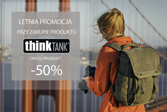 Promocja - drugi produkt marki Think Tank za p ceny
