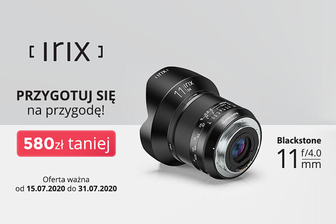 Irix 11 mm f/4 Blackstone - promocja