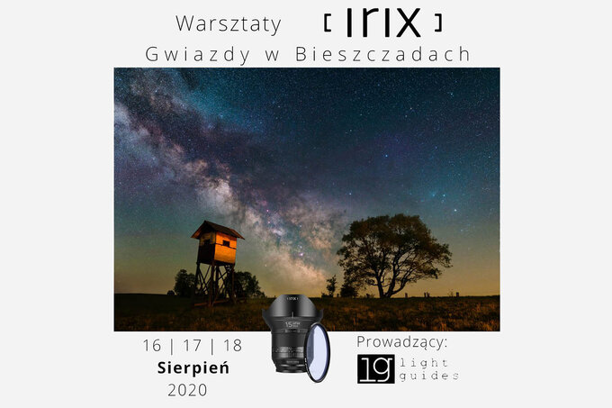 Warsztaty Irix & LightGuides - Gwiazdy w Bieszczadach