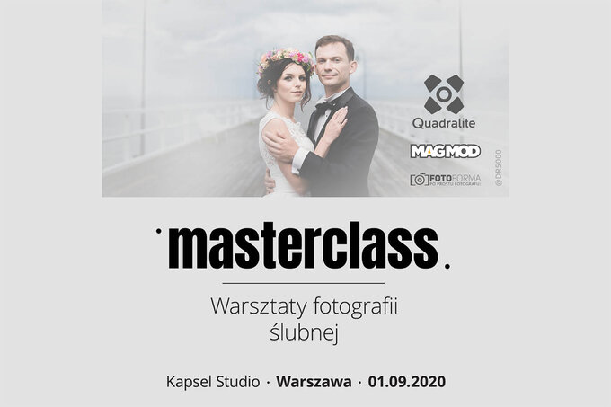 Quadralite Masterclass - warsztaty fotografii lubnej w Warszawie - OSTATNIE WOLNE MIEJSCA!