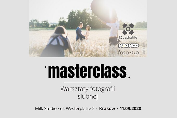 Quadralite Masterclass - warsztaty fotografii lubnej w Krakowie - ostatnie wolne miejsca