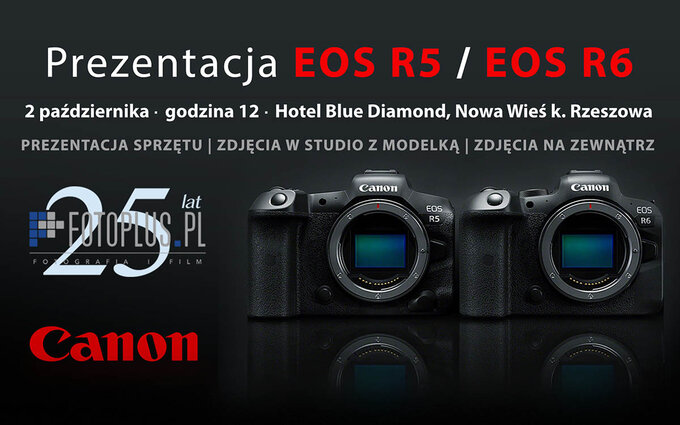 Prezentacja aparatw Canon EOS R5 i R6 w Rzeszowie