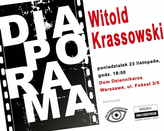 Witold Krassowski w Klubie Fotografii Prasowej SDP