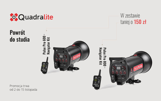 Powrt do Studia - promocja Quadralite