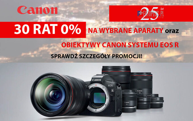 Promocja na sprzt Canona w sklepie Foto-Plus