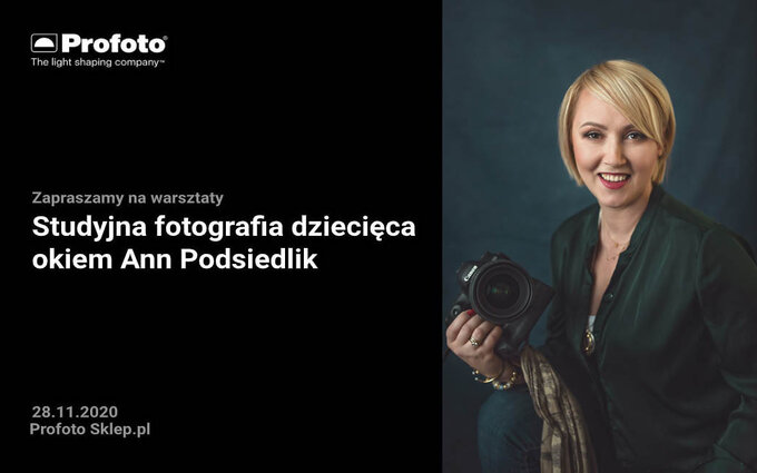 Studyjna fotografia dziecica z Ann Podsiedlik