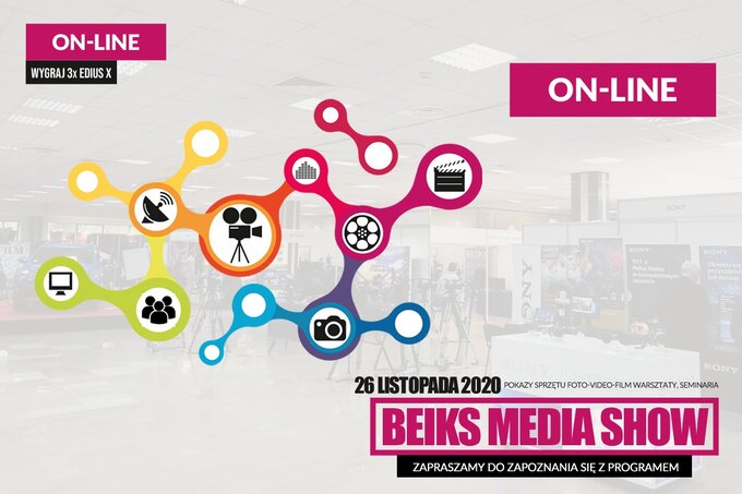 BEiKS Media Show Online - program kolejnych transmisji