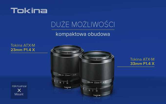 Obiektywy Tokina dla Fujifilm X wchodz do sprzeday