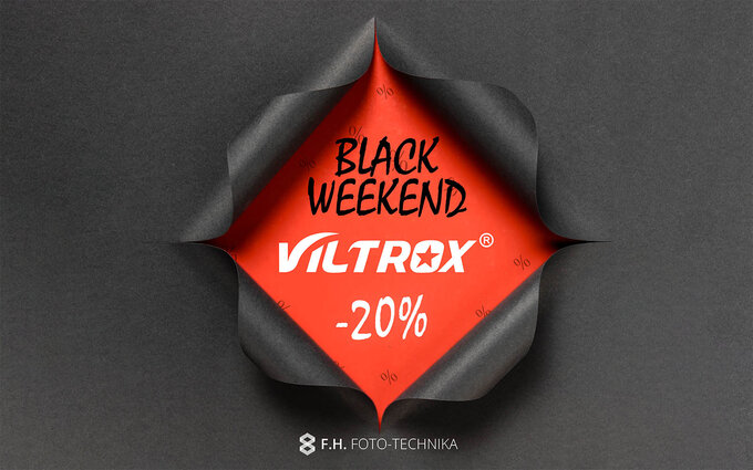 Promocja Black Weekend na obiektywy Viltrox