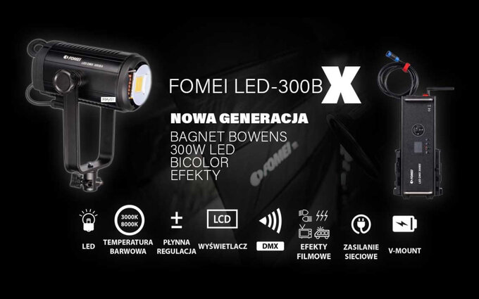 Fomei LED 300BX DMX